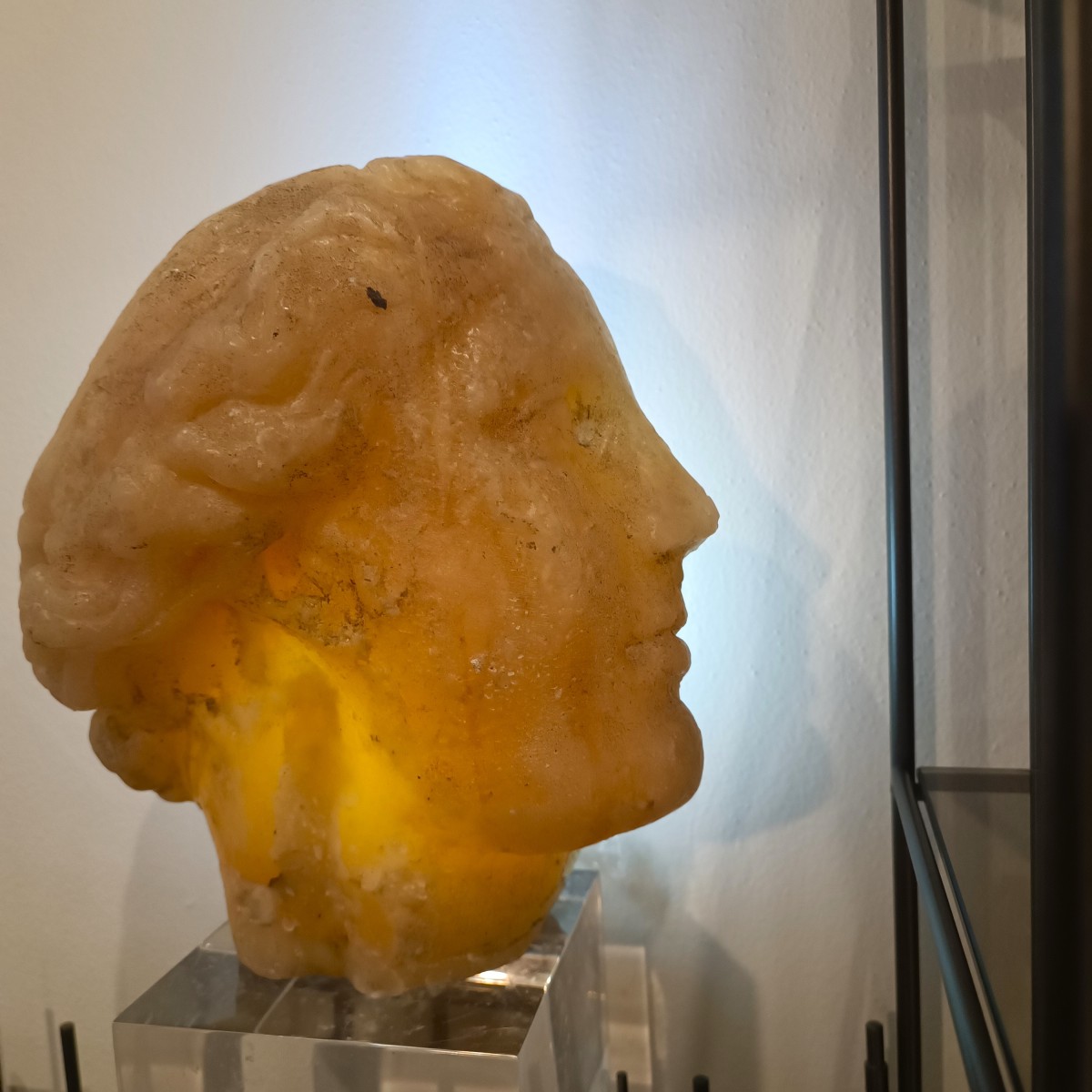 Scultura in cera “ Il volto”  di Alessandro La Motta-photo-2