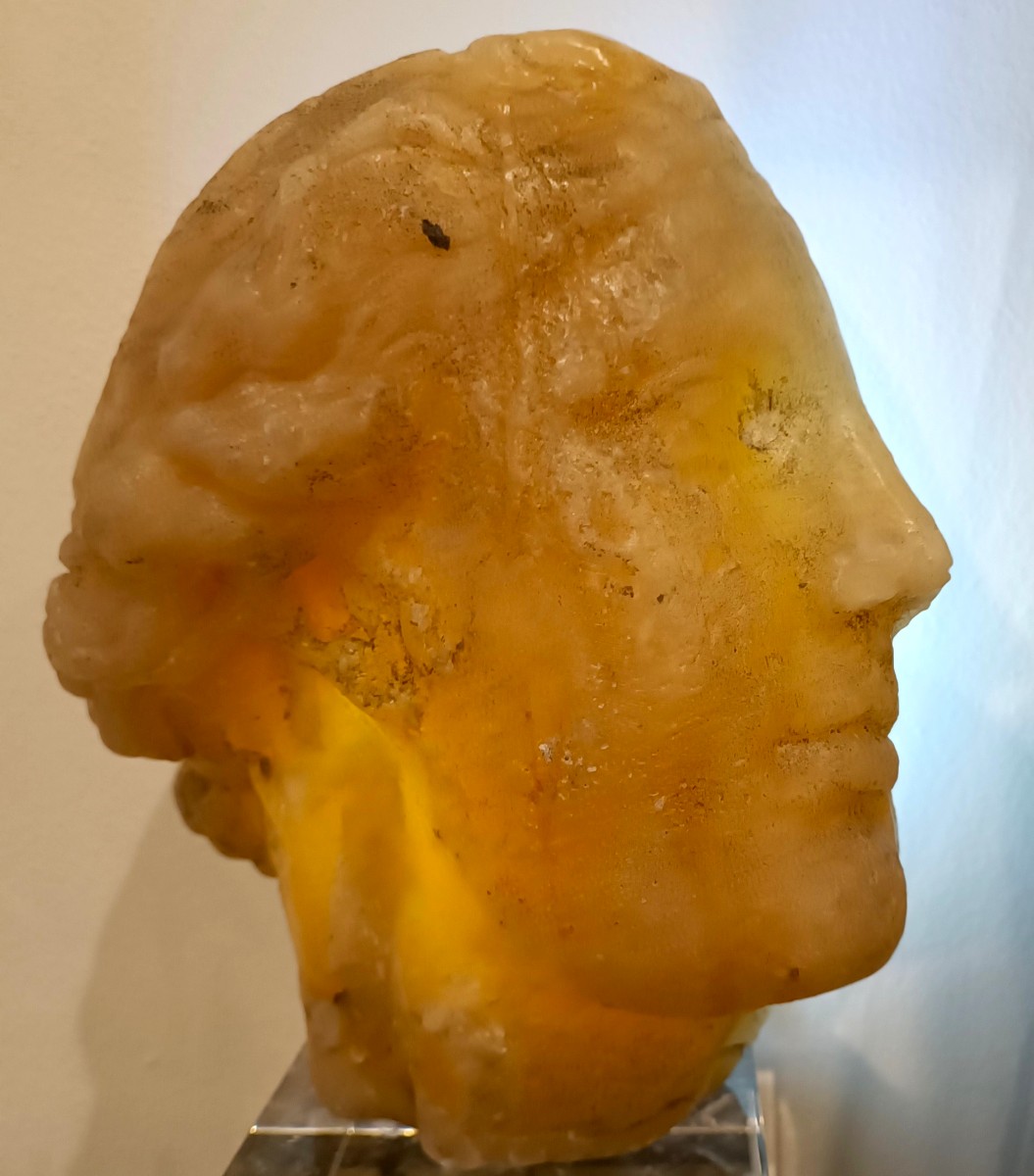 Scultura in cera “ Il volto”  di Alessandro La Motta-photo-4