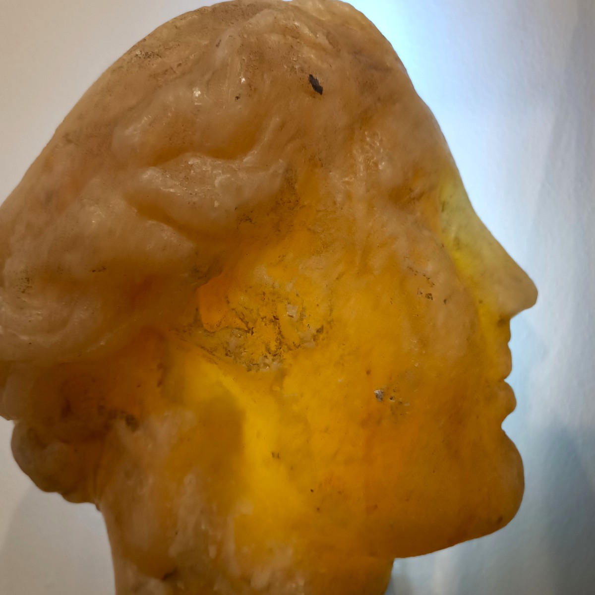 Scultura in cera “ Il volto”  di Alessandro La Motta-photo-2