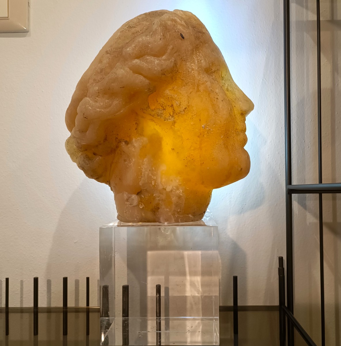 Scultura in cera “ Il volto”  di Alessandro La Motta-photo-3