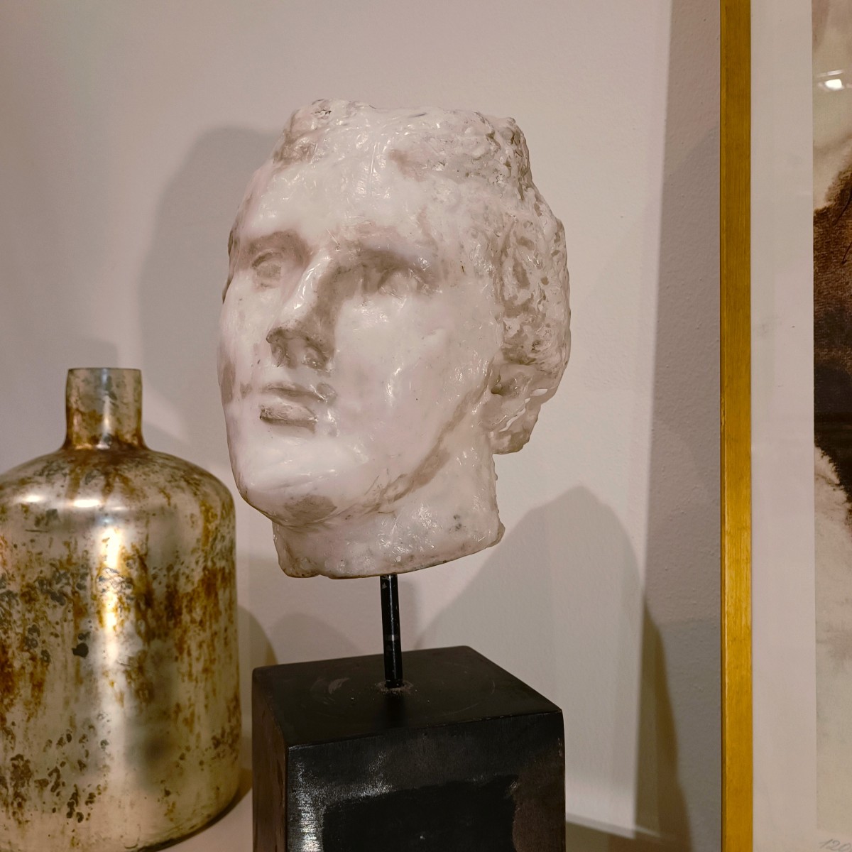 Scultura di Afrodite in gesso, cera e nerofumo-photo-3