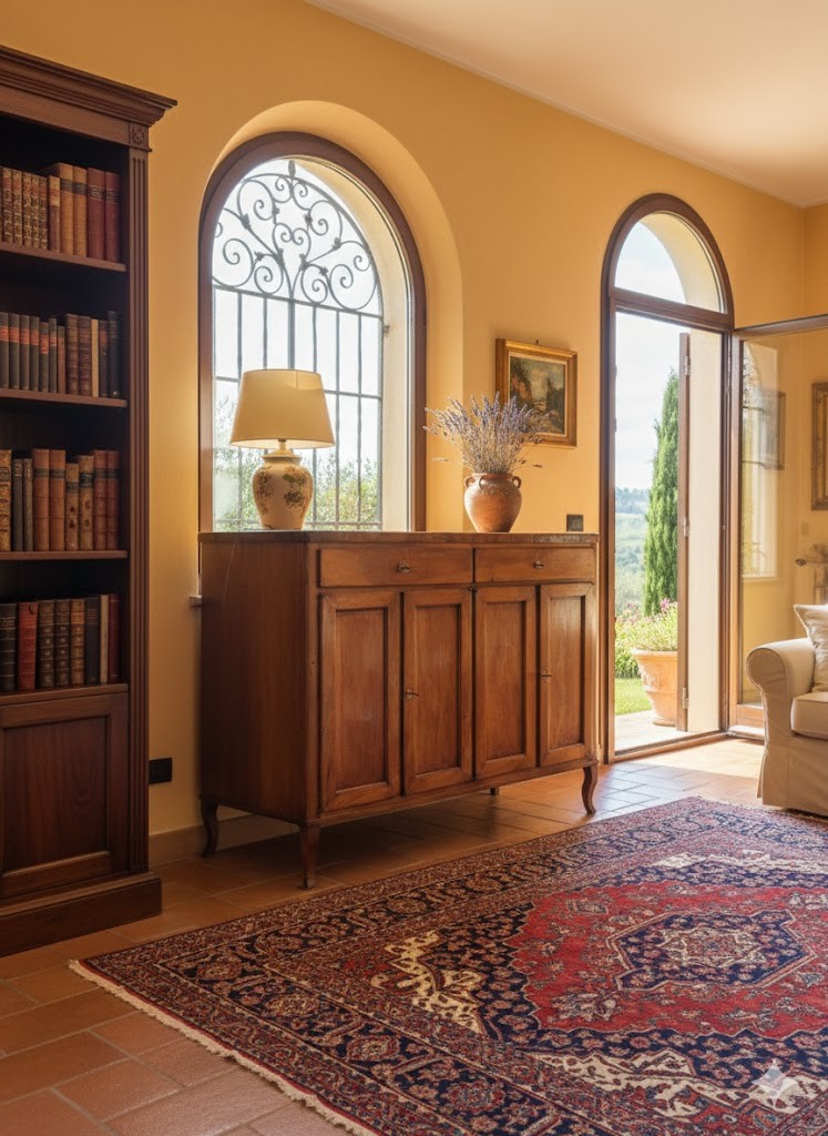 Credenza veneta dell’800 in noce-photo-2