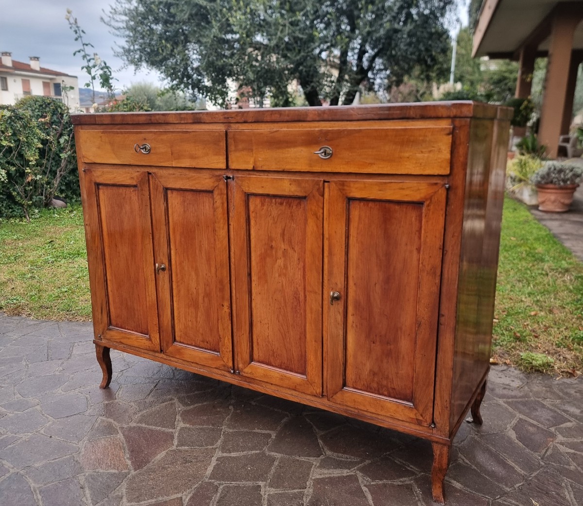 Credenza veneta dell’800 in noce-photo-3