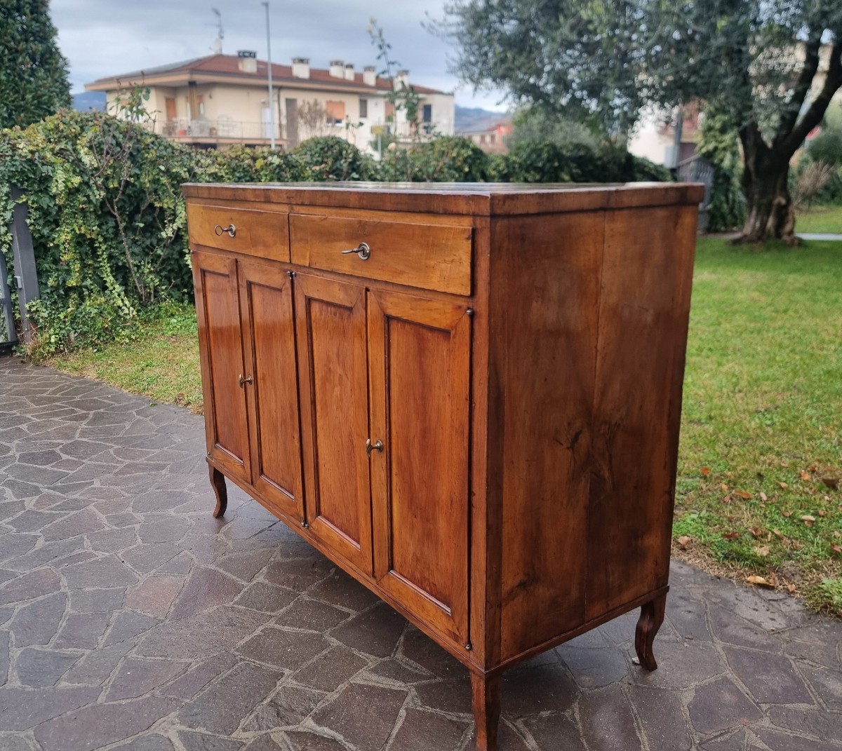 Credenza veneta dell’800 in noce-photo-4