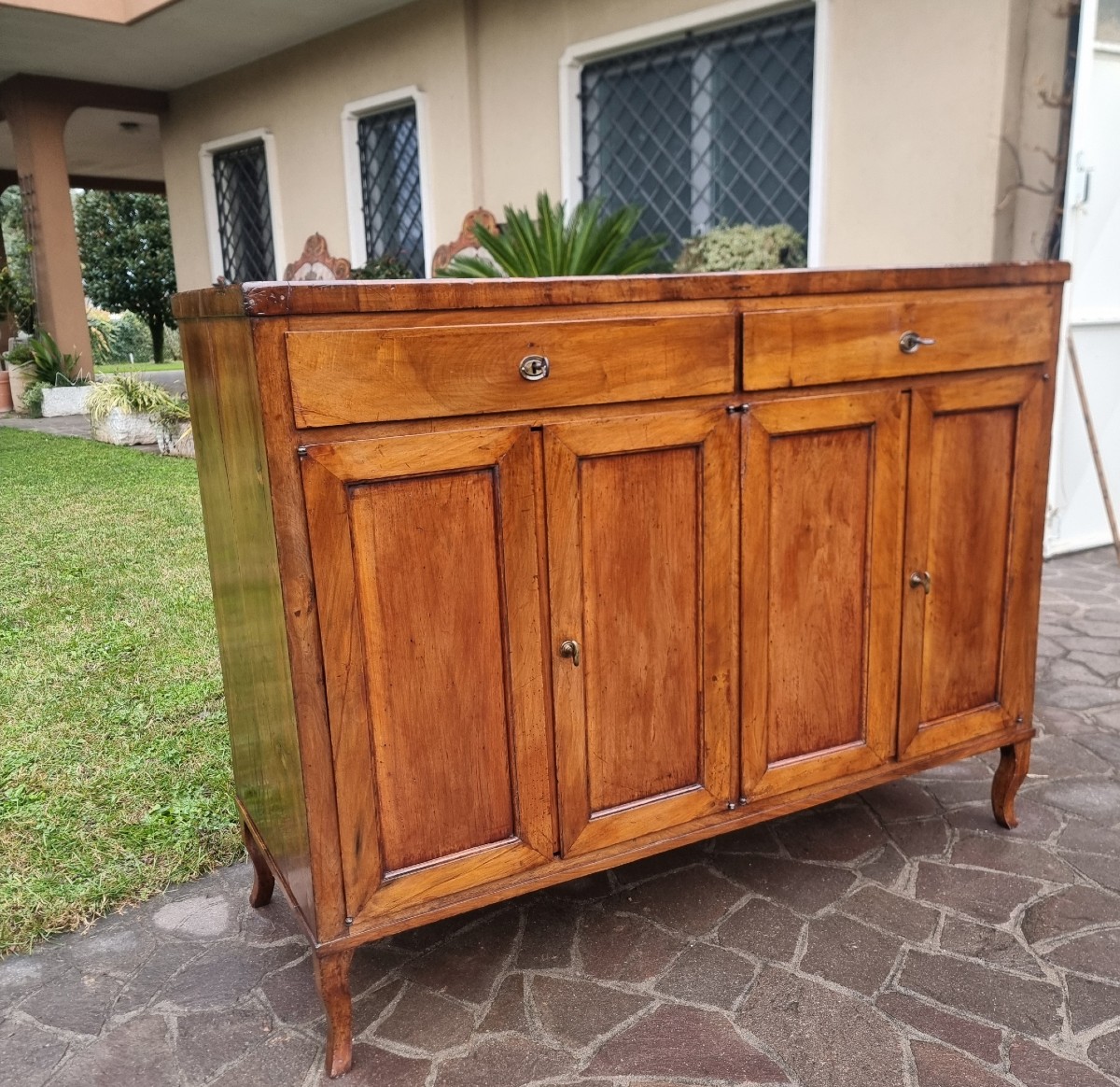 Credenza veneta dell’800 in noce-photo-2