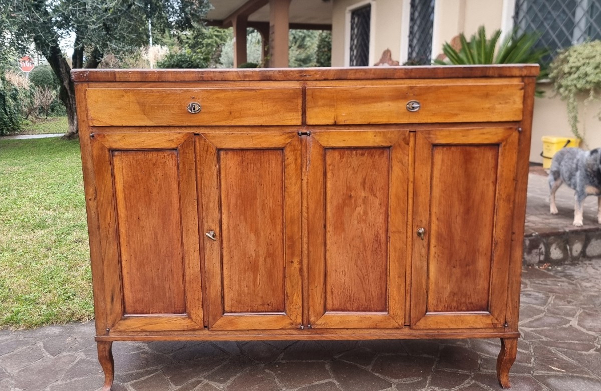 Credenza veneta dell’800 in noce-photo-5