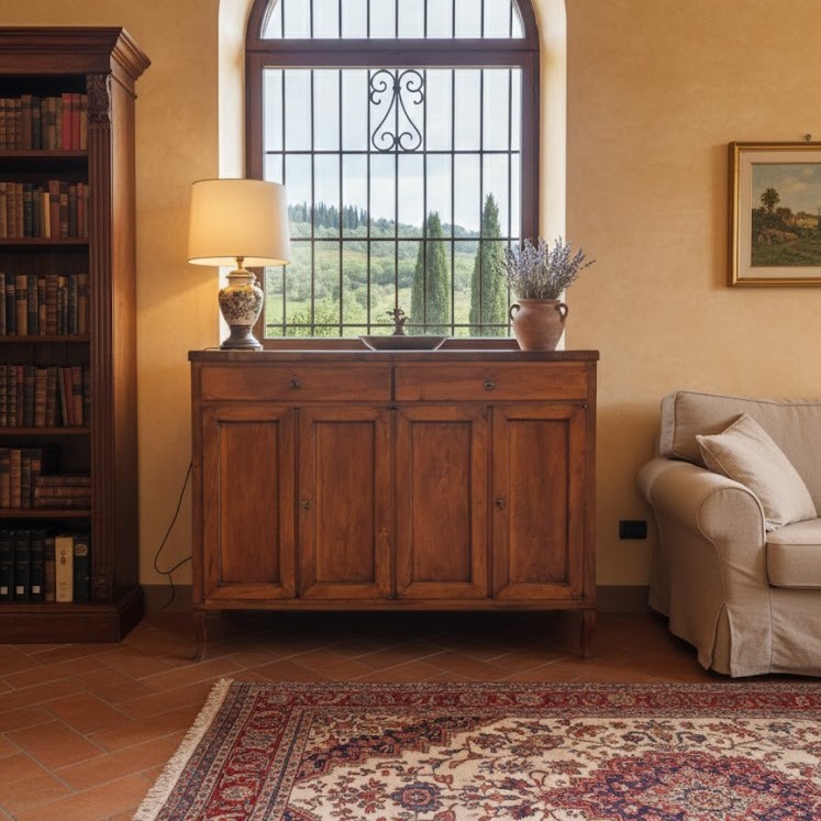 Credenza veneta dell’800 in noce