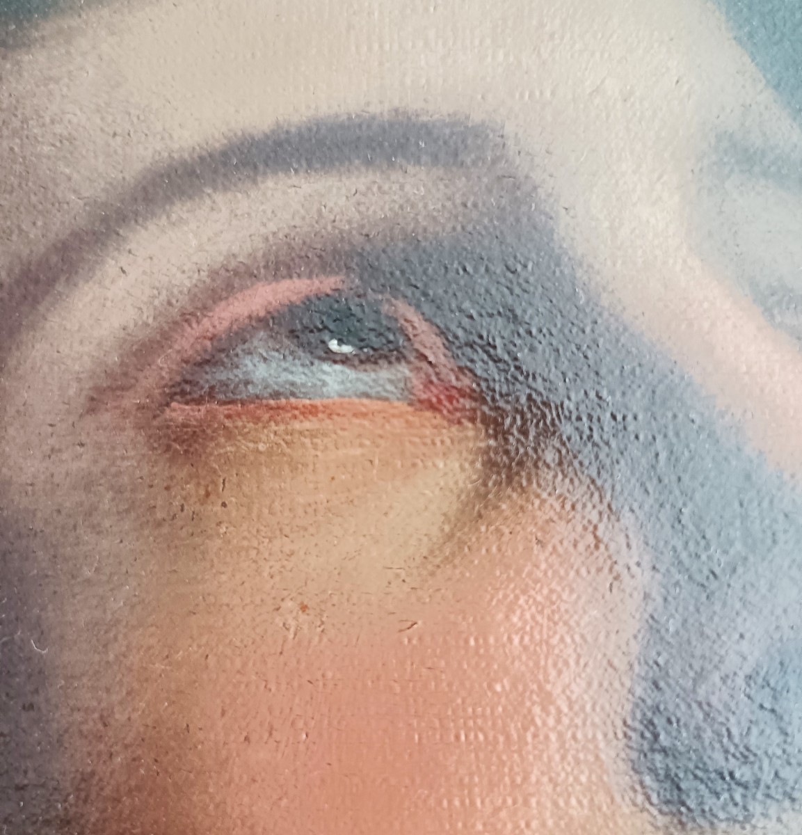 Olio su tela del 1600 – San Sebastiano, attribuito a Cesare Gennari (1637–1688)-photo-4