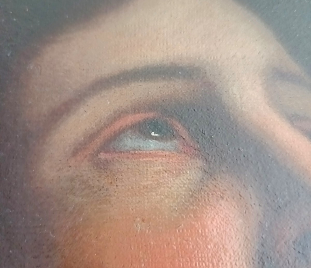 Olio su tela del 1600 – San Sebastiano, attribuito a Cesare Gennari (1637–1688)-photo-4