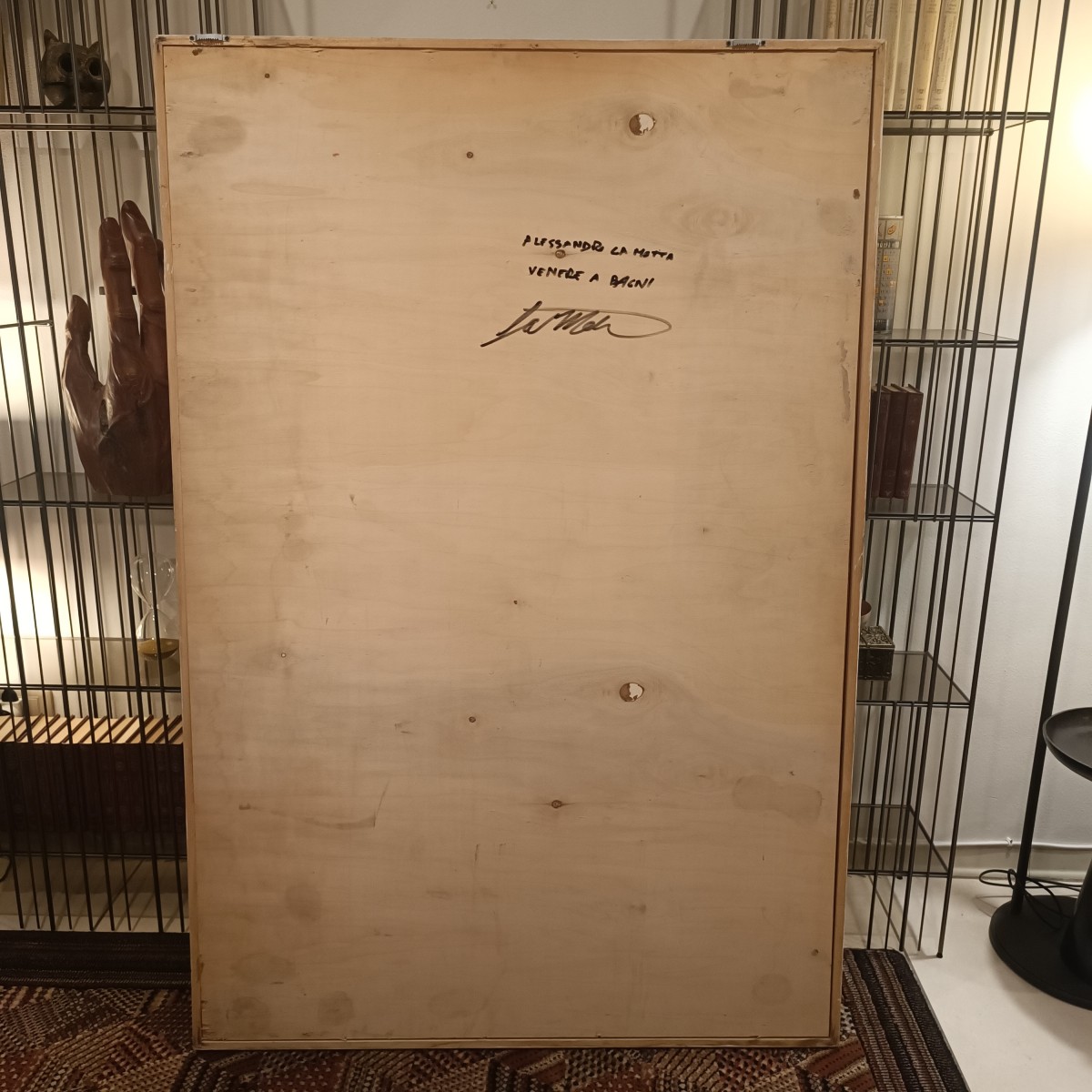 Olio su rame ossidato “Afrodite dea dell’Amore” 20 secolo-photo-7