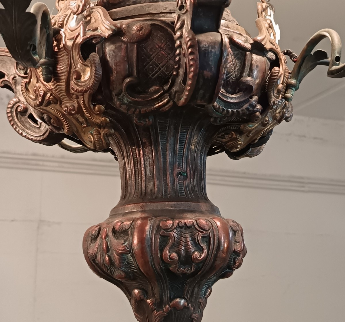 Lampadario Lucerna a sei luci del ’700 – Roma-photo-3