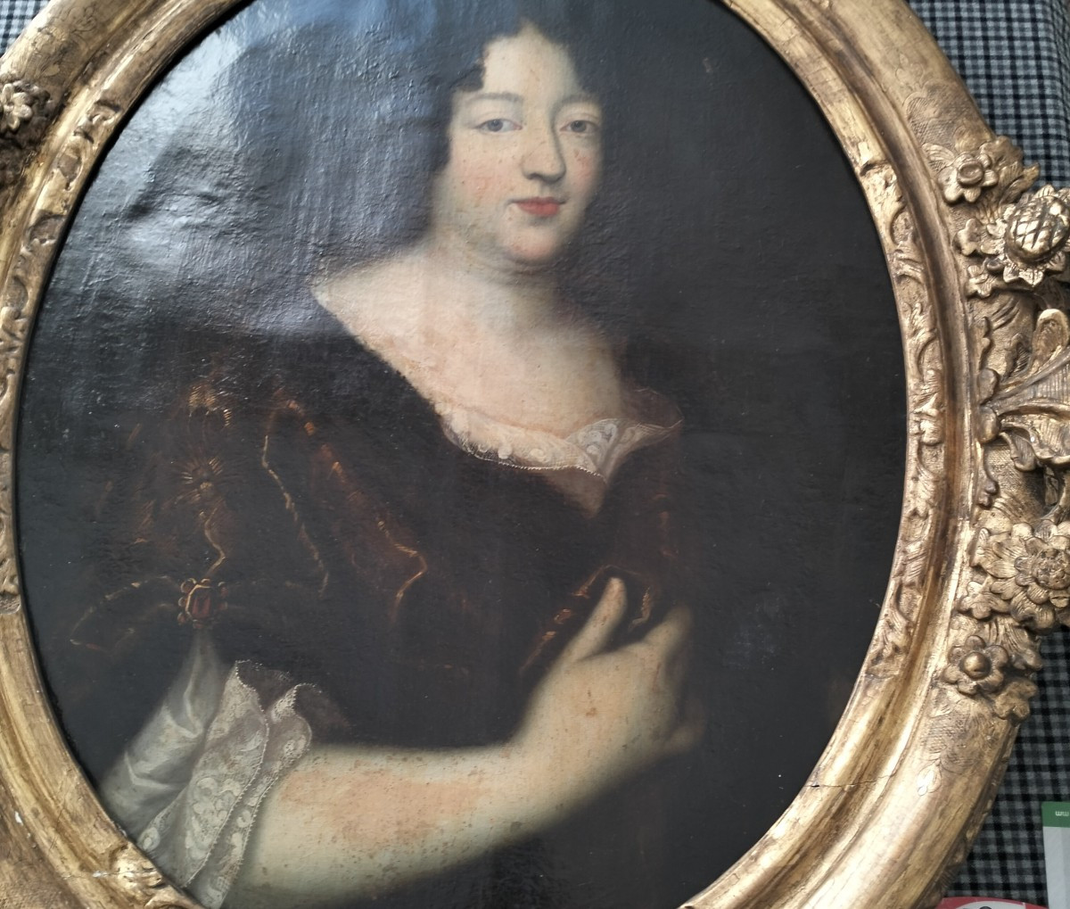 Olio su tela del ’700 – Nobildonna Veneziana-photo-3