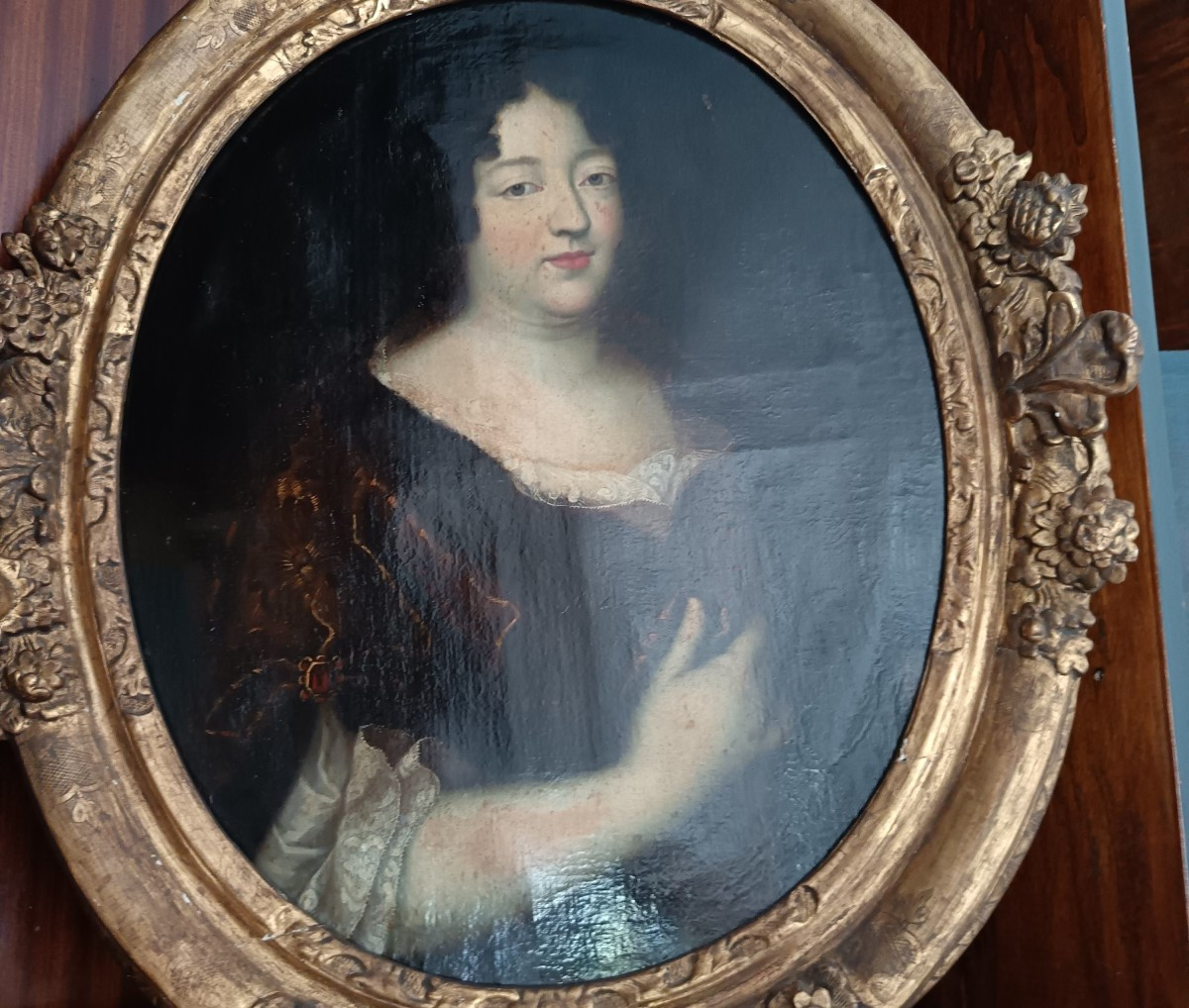 Olio su tela del ’700 – Nobildonna Veneziana-photo-4