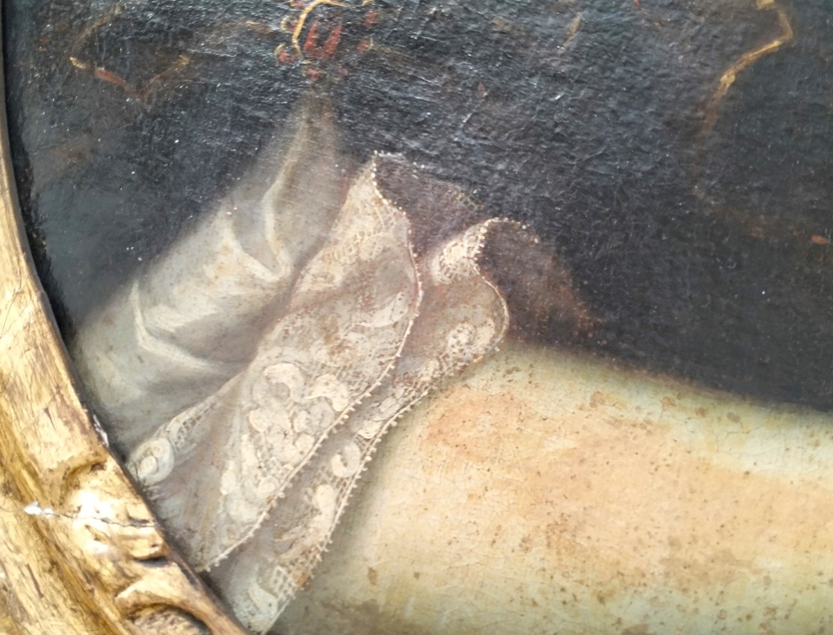 Olio su tela del ’700 – Nobildonna Veneziana-photo-1