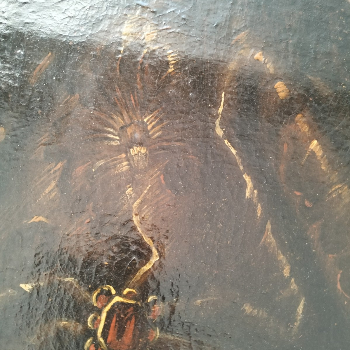 Olio su tela del ’700 – Nobildonna Veneziana-photo-3