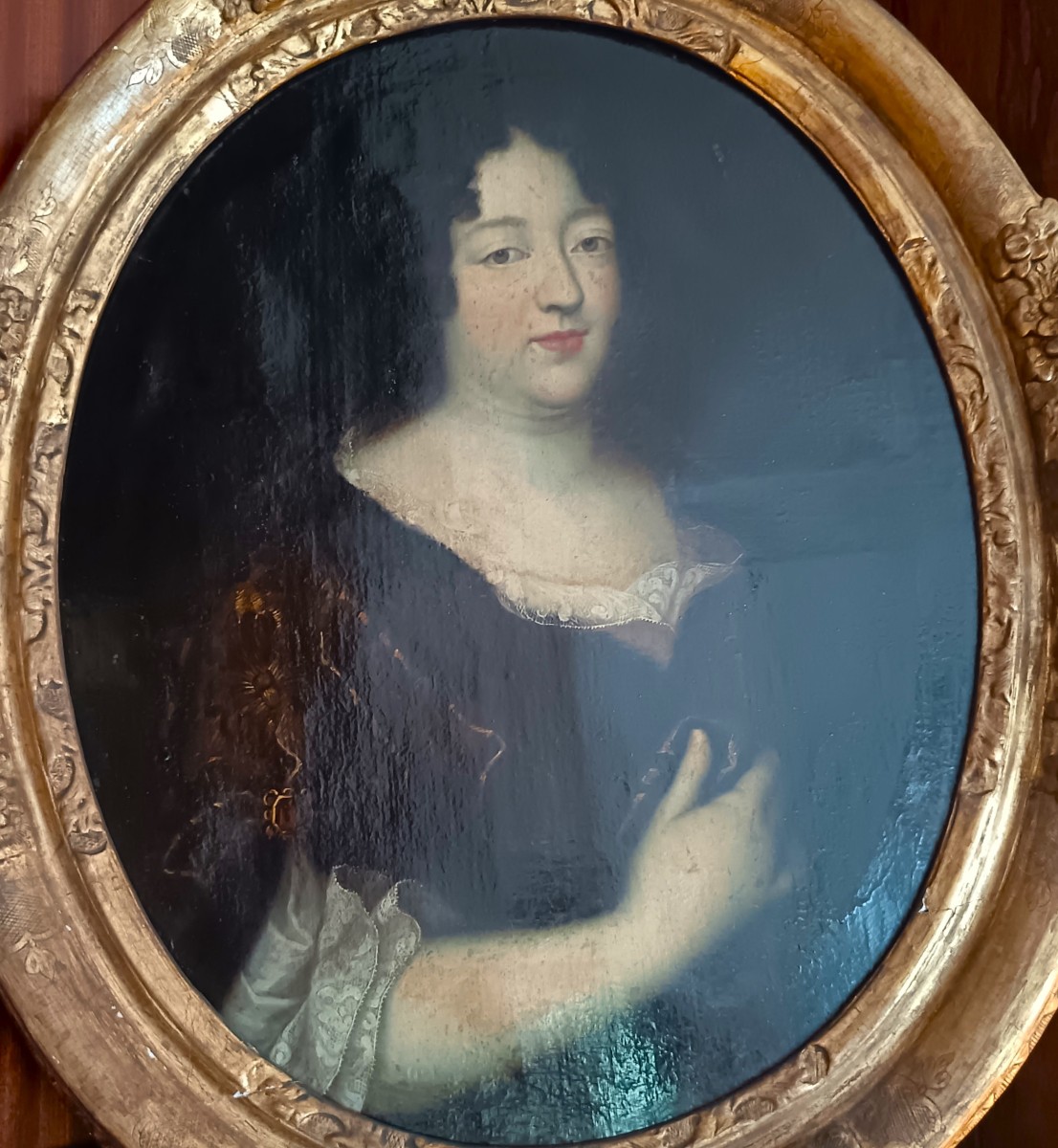 Olio su tela del ’700 – Nobildonna Veneziana-photo-4