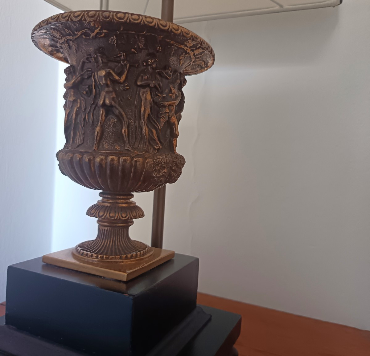 Coppia di paralumi in bronzo 1920 – Gran Tour-photo-4