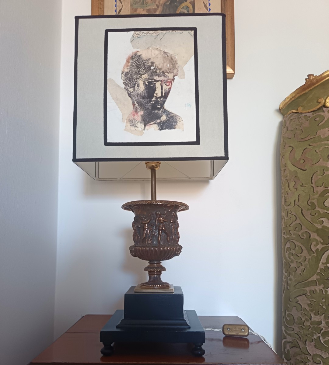 Coppia di paralumi in bronzo 1920 – Gran Tour-photo-5