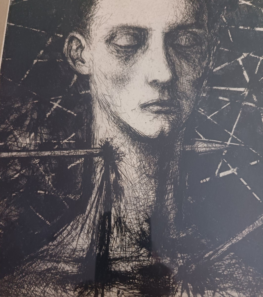 Incisione di San Sebastiano 1911 di Odilon Redon-photo-4