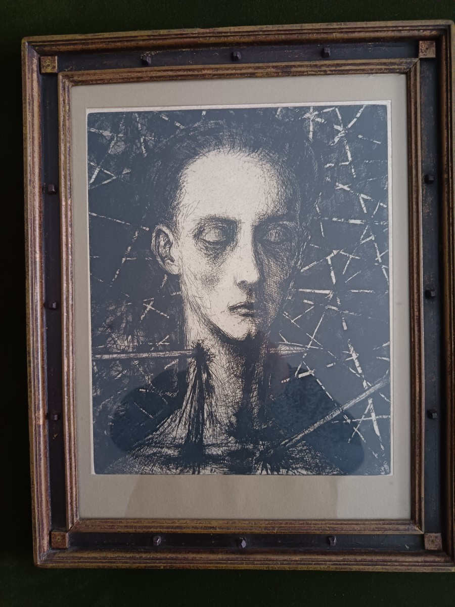 Incisione di San Sebastiano 1911 di Odilon Redon