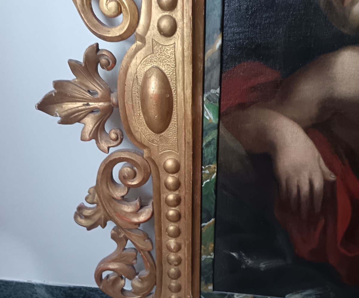 Olio su tela San Sebastiano del ’600 – Seguace dei Carracci-photo-1