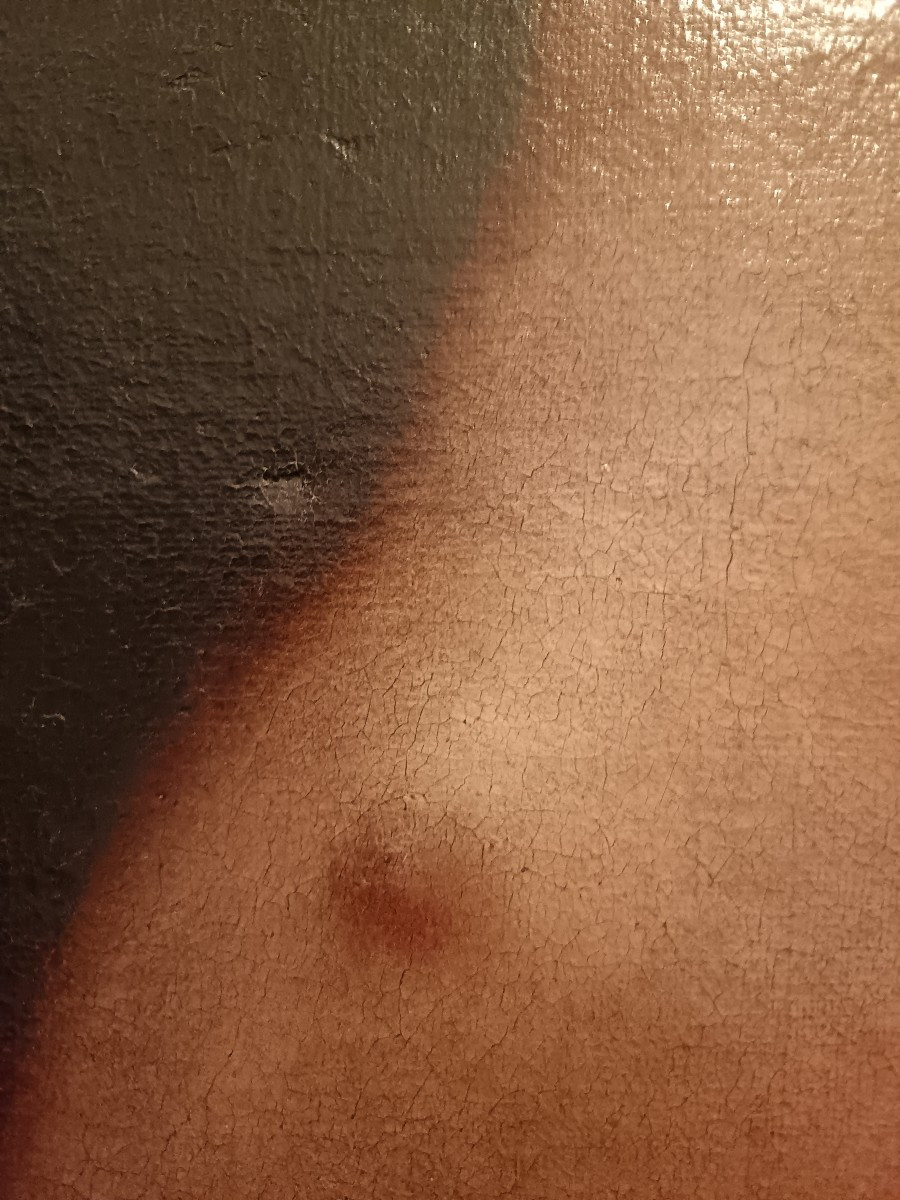 Olio su tela San Sebastiano del 600 – Att. Andrea Vaccaro-photo-1