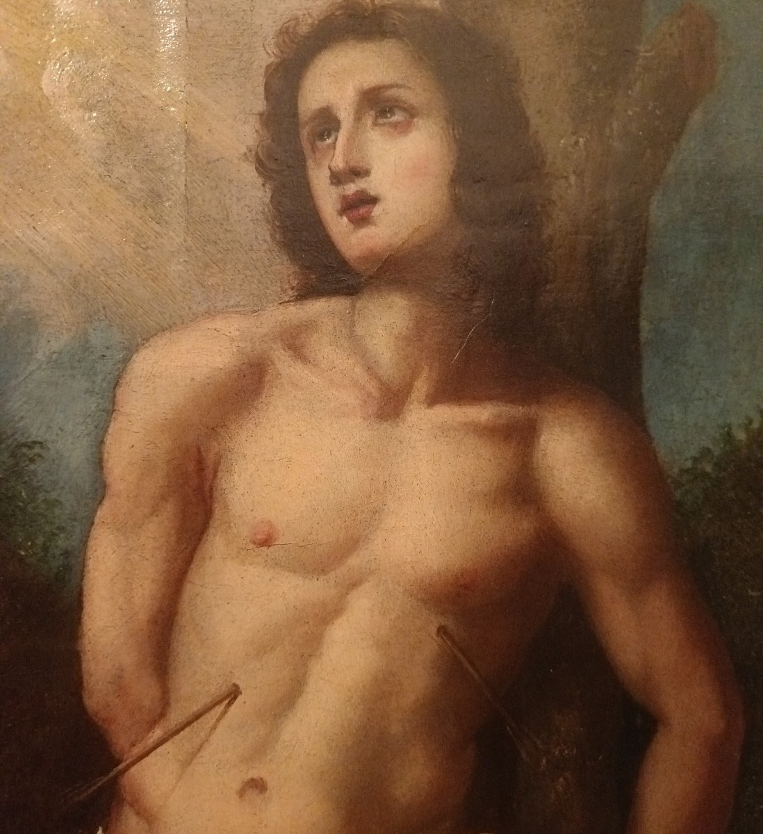 Olio su tela su tavola fine 500 – San Sebastiano-photo-4