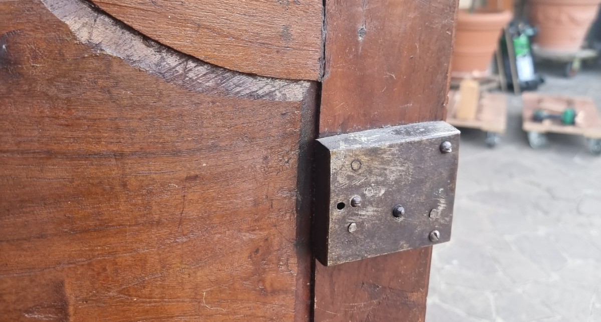 Armadio in quercia del 700 Piemontese-photo-4