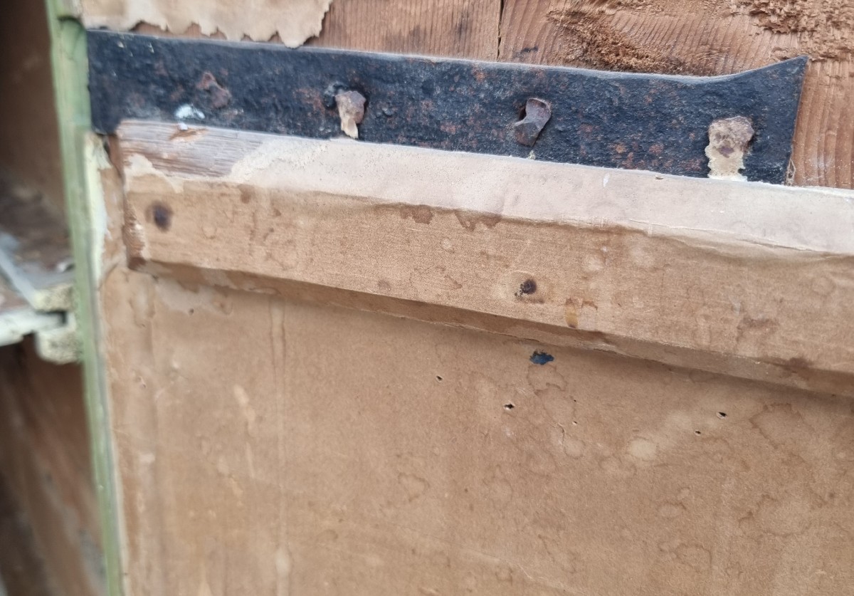 Credenza laccata veneziana del 700-photo-5