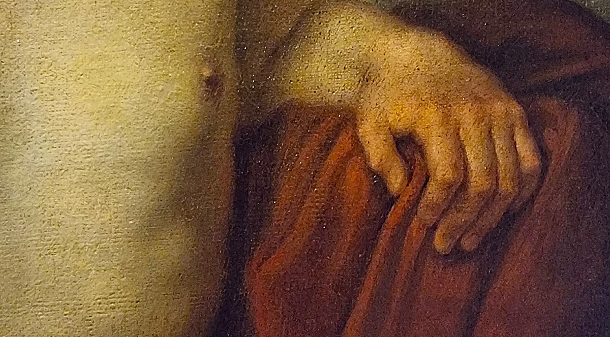 Olio su tela nudo di giovine del 1820 Francesco Hayez 1791-1882-photo-1