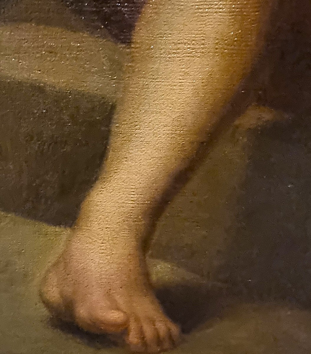 Olio su tela nudo di giovine del 1820 Francesco Hayez 1791-1882-photo-6