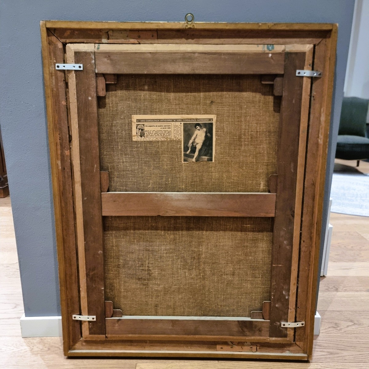 Olio su tela nudo di giovine del 1820 Francesco Hayez 1791-1882-photo-7