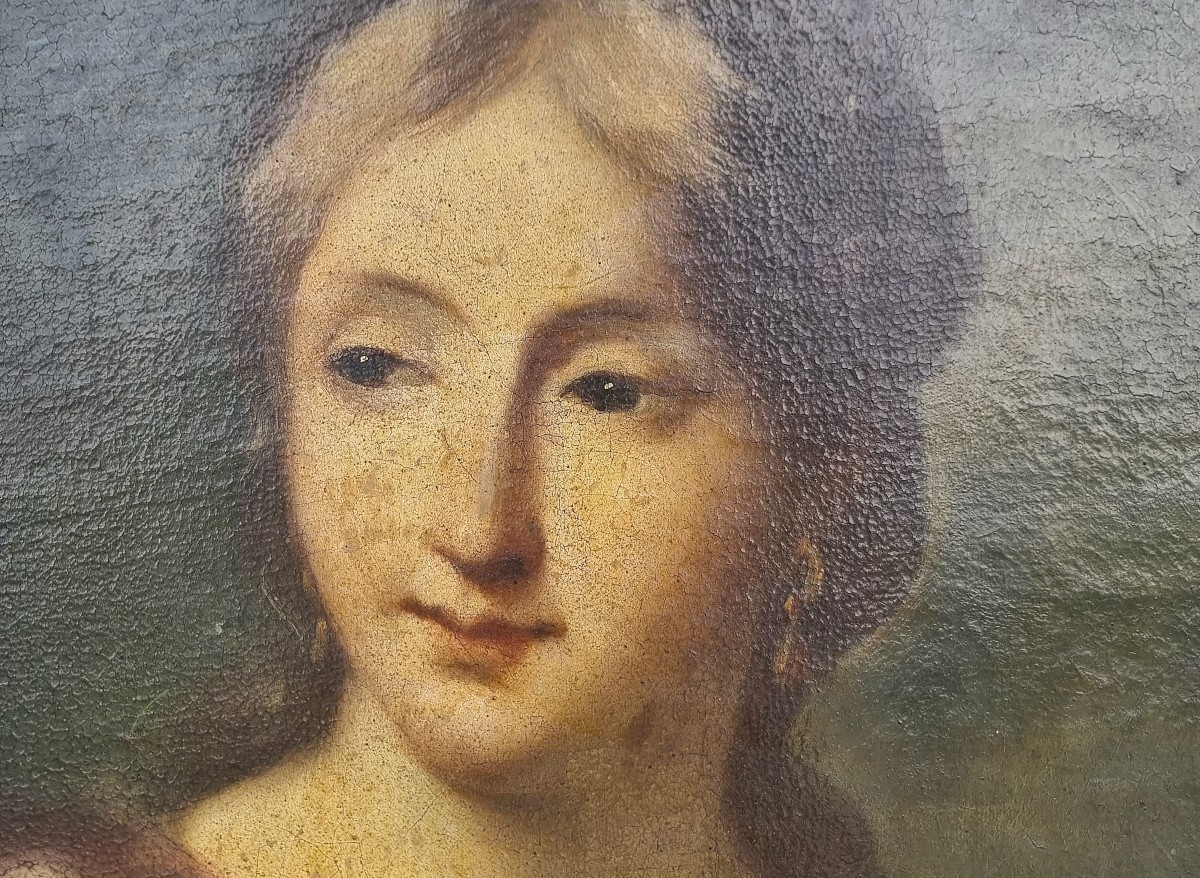 4 dipinti su tela Allegoria Arti e Mestieri Lorenzo Pasinelli 1629-1700-photo-8