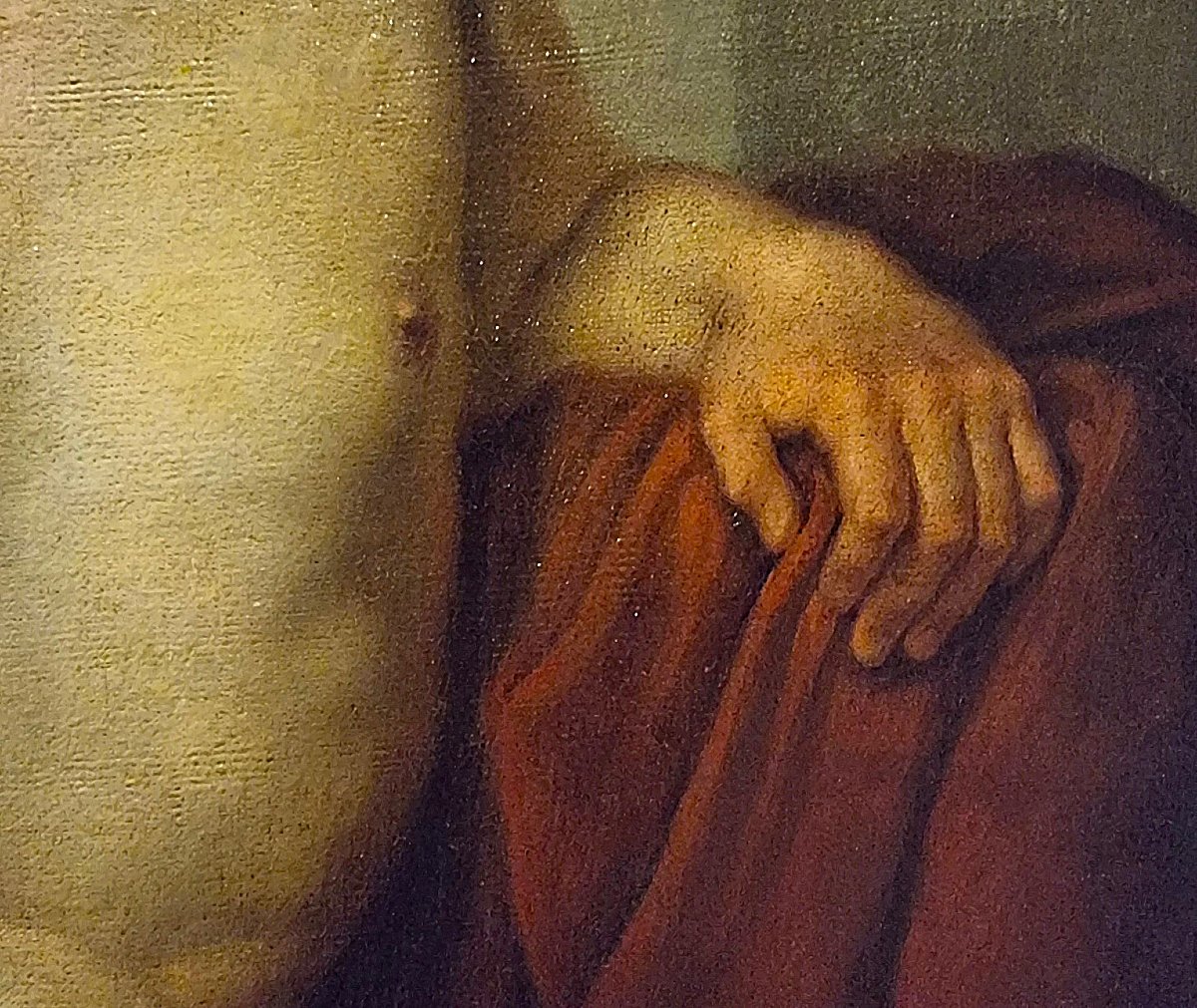 Olio su tela nudo di uomo 800 Luigi Sabatelli  1772-1850-photo-1