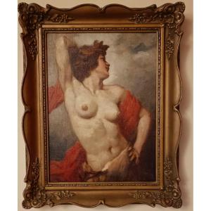 “La Donna Fatale”: Un Olio su Tela del Fine ‘800