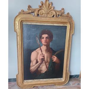 Olio su tela San Sebastiano primo ’700