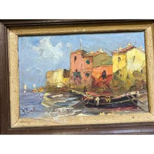 Pair Of Paintings By Salomon Le Tropézien