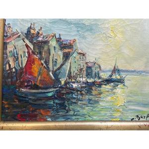 Maurice Barle: View Of Martigues