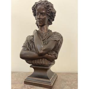 Buste De Bacchus Couronne De Pampres By Jean-baptiste Clésinger , By The Barbedienne Foundry
