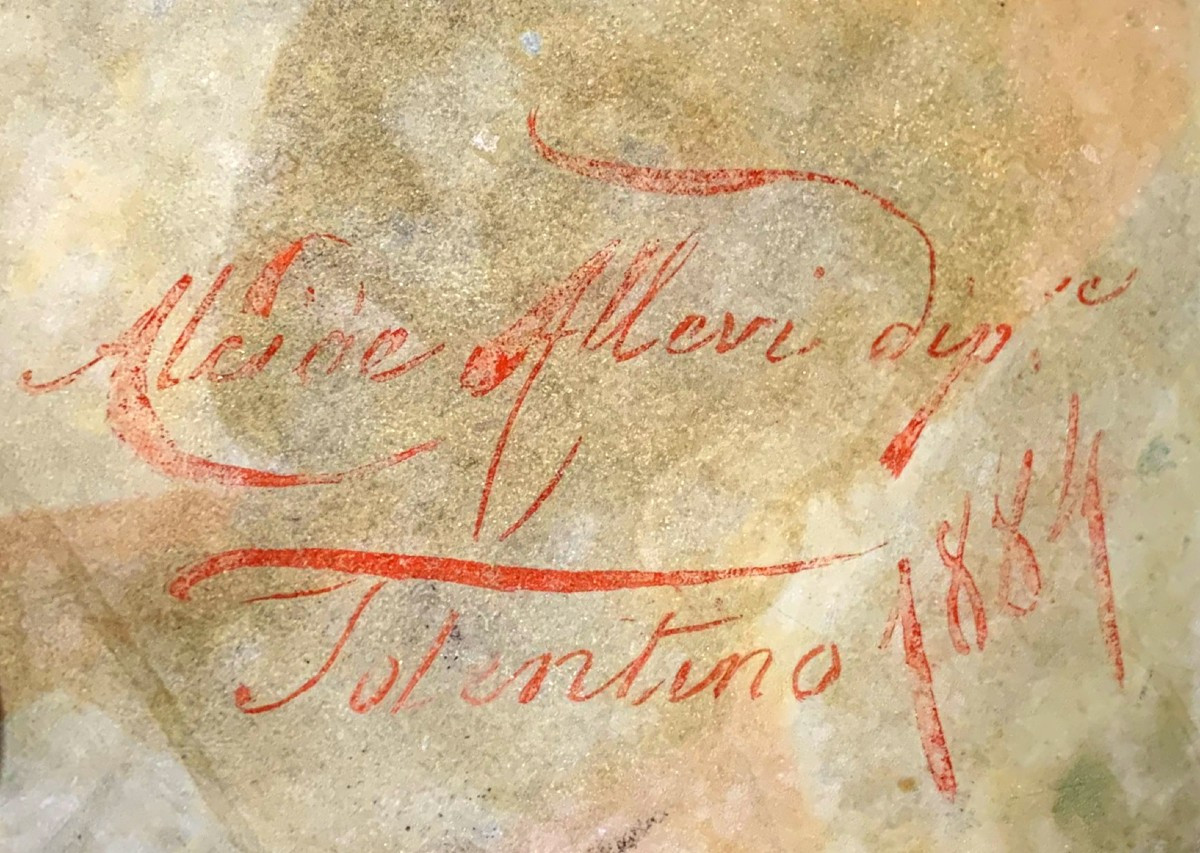 ALCIDE ALLEVI - Ritratto di uomo con il fez-photo-3