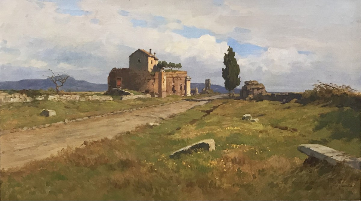 FILIPPO ANIVITTI - Appia Antica, il mausoleo di Casal Rotondo. Roma
