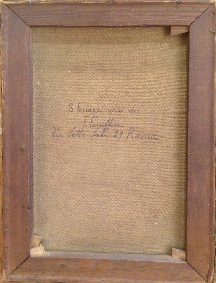STANISLAO FERRAZZI  Ritratto di Federico Faruffini-photo-2