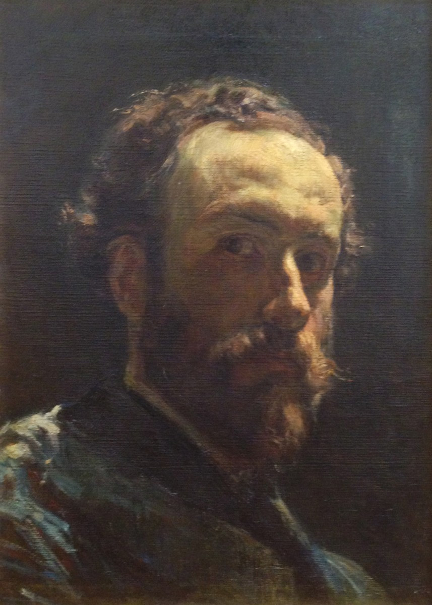 STANISLAO FERRAZZI  Ritratto di Federico Faruffini
