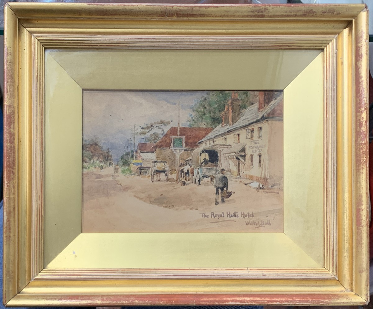 The Royal Huts Hotel, Hindhead Surrey 1907