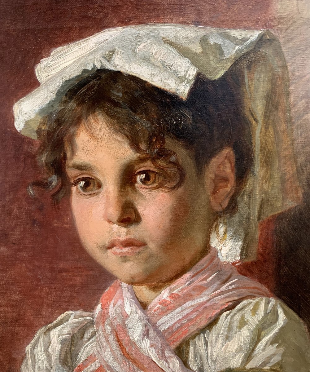DOMENICO BRUSCHI  - Piccola ciociara  1887-photo-2