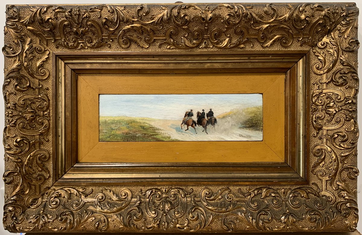 RUGGERO PANERAI - La scorta a cavallo