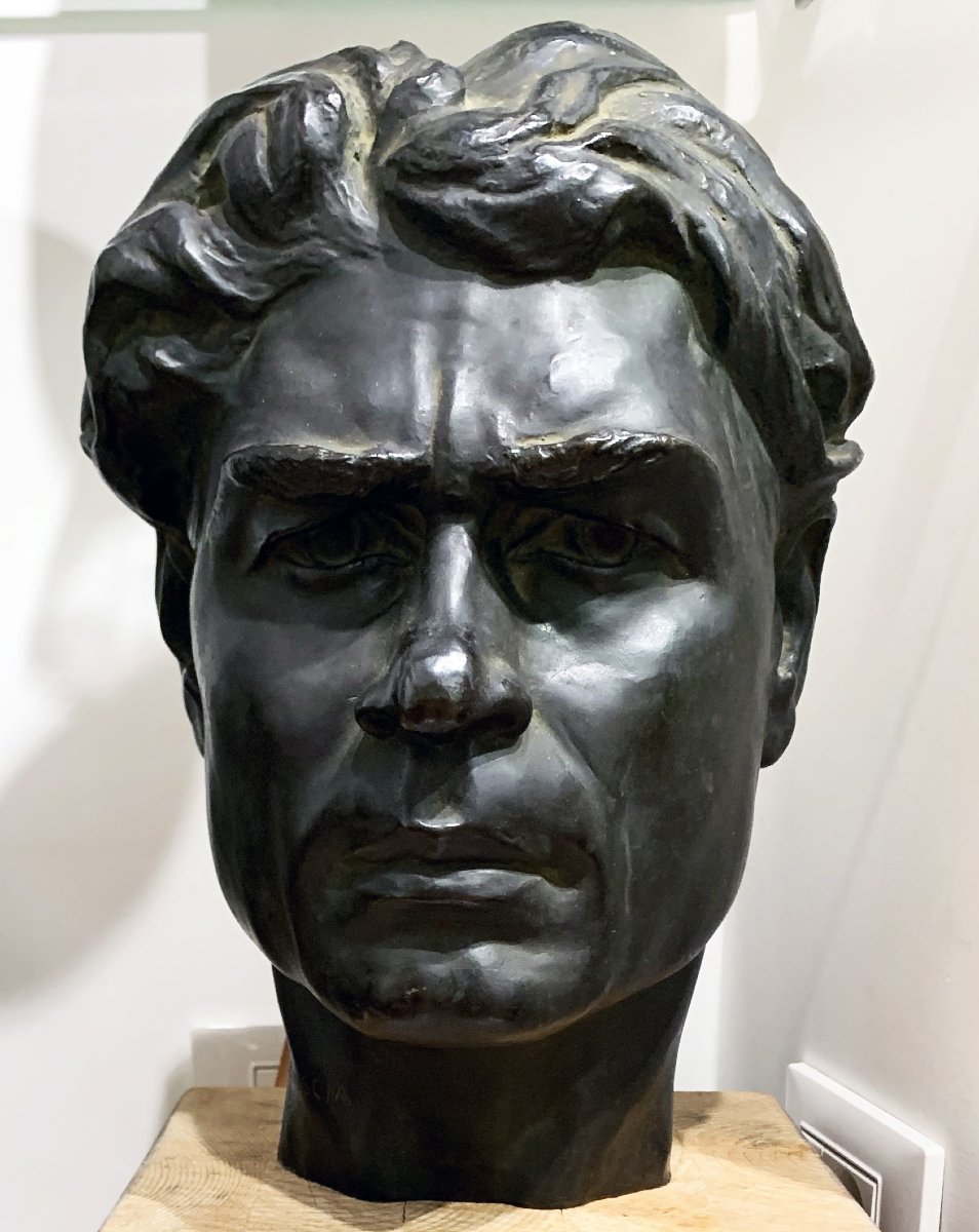 PIETRO BARDOSCIA - Maschera, ritratto di uomo
