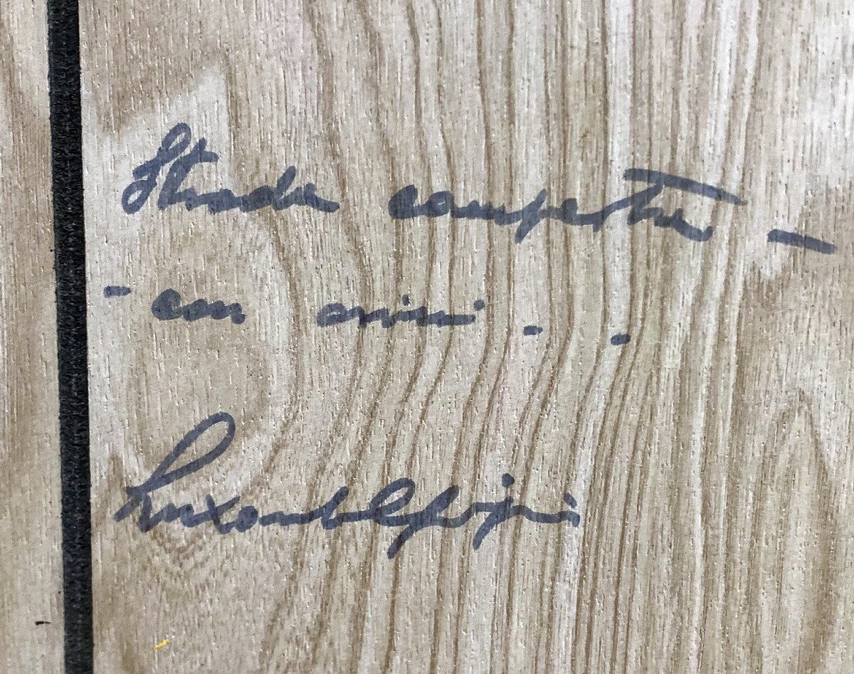 GIORGIO LUXARDO - Strada campestre con asini-photo-3