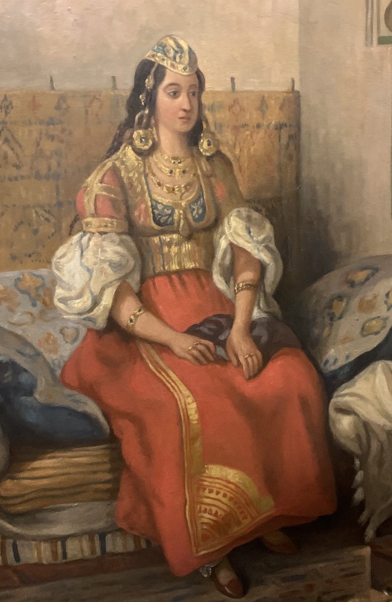 Autore ignoto - Ebrea di Tangeri in costume da cerimonia-photo-2