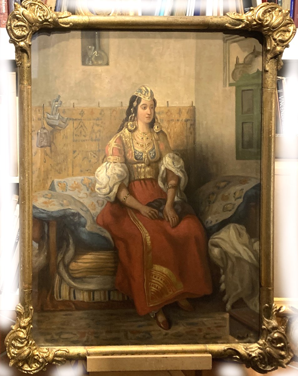 Autore ignoto - Ebrea di Tangeri in costume da cerimonia